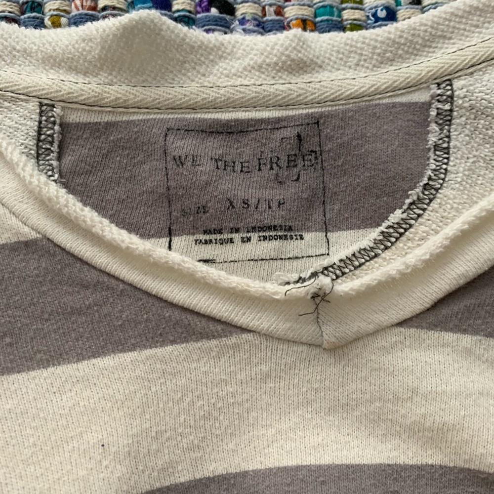 Free People Ruffle Sweatshirt - Picture 4 of 6